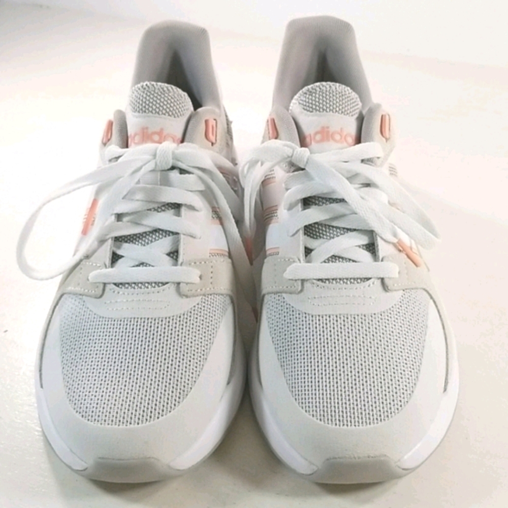 ADIDAS Run90S Women's Sneaker White/Glow Pink NWOB - Picture 3 of 9